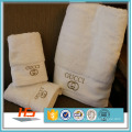 Fabricants de serviette de plage de marque privée de coton blanc